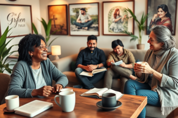 Image representing a community of Christians connecting and forming relationships