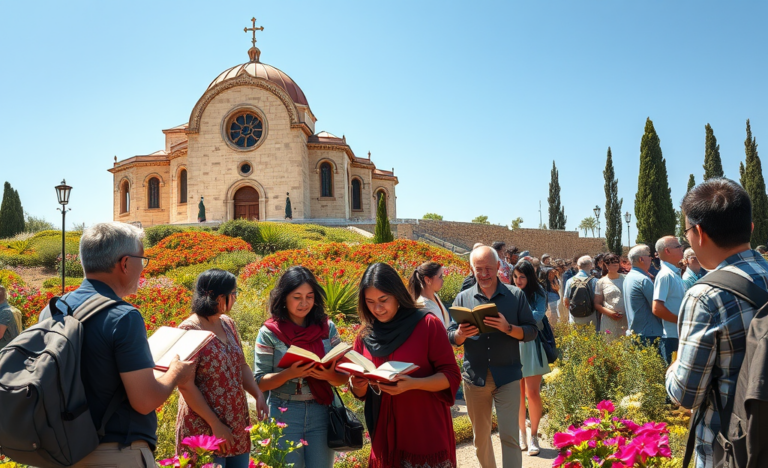 A collage of popular Christian sites and resources.