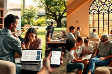 Five effective Christian sites for spiritual growth and understanding.