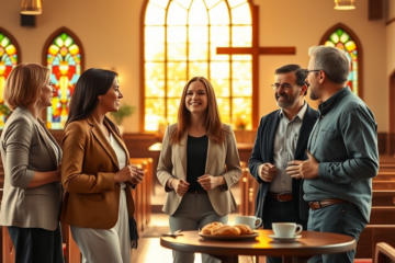 A collage of logos from Christian dating platforms that help individuals find faith-based matches.