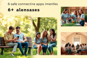 An illustration representing safe alternatives for Christian dating, highlighting community events, apps, and gatherings.