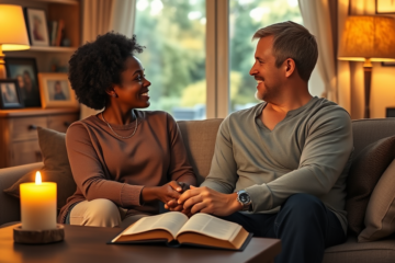 An image representing unity and growth in faith-based relationships.