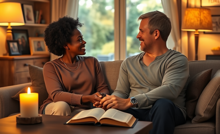 An image representing unity and growth in faith-based relationships.