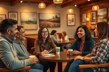 A collage of Christian dating platforms connecting individuals seeking meaningful relationships.